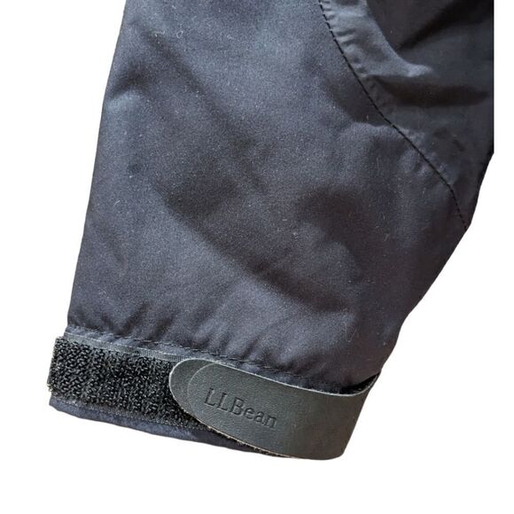 L.L. Bean Women's Black Insulated Primaloft Shell Jacket Zip up Hoody Size S - Picture 8 of 13